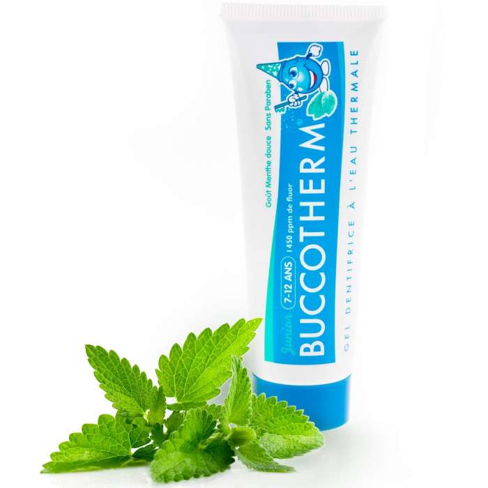 [3401543508140] BUCCOTHERM DENTIFRICE JUNIOR 7-12 ANS - GOUT MENTHE DOUCE 50ML