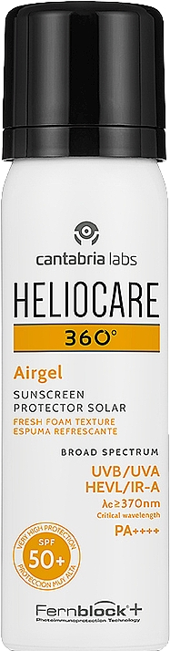 [8470001679871] CANTABRIA LABS HELIOCARE 360° AIRGEL SPF50+ 60ML