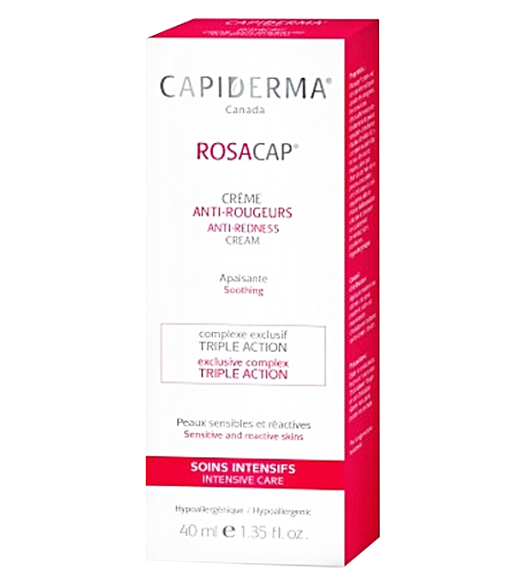 [818118002683] CAPIDERMA ROSACAP CREME ANTI-ROUGEURS 40ML