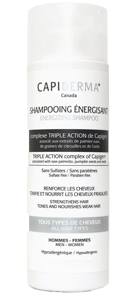 [3760095251462] CAPIDERMA SHAMPOOING ENERGISANT 200ML