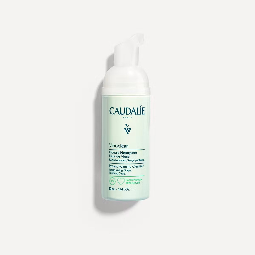 CAUDALIE VINOCLEAN MOUSSE NETTOYANTE - FLEUR DE VIGNE 50ML