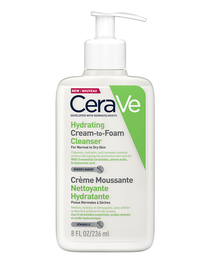 [3337875743563] CERAVE CREME MOUSSANTE NETTOYANTE HYDRATANTE 236ML