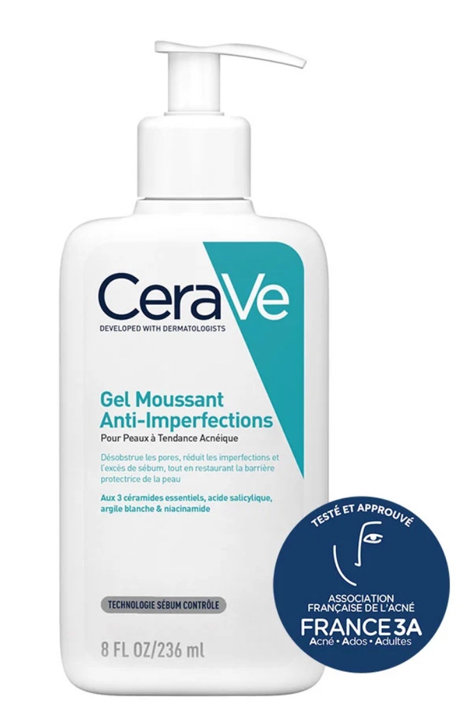 [3337875784054] CERAVE GEL MOUSSANT ANTI-IMPERFECTIONS 236ML