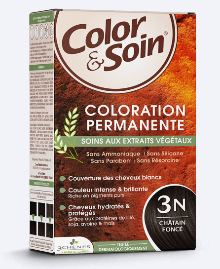 [3525727539284] COLOR ET SOIN CHATAIN FONCE 3N