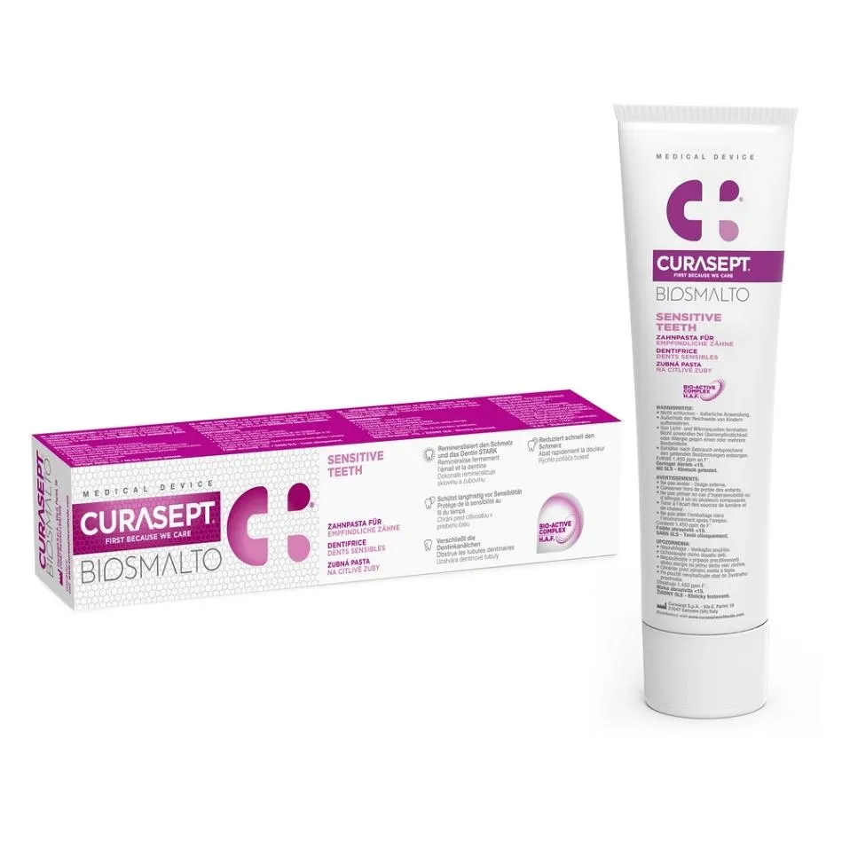 [8056746072506] CURASEPT DENTIFRICE BIOSMALTO DENTS SENSIBLES 75ML