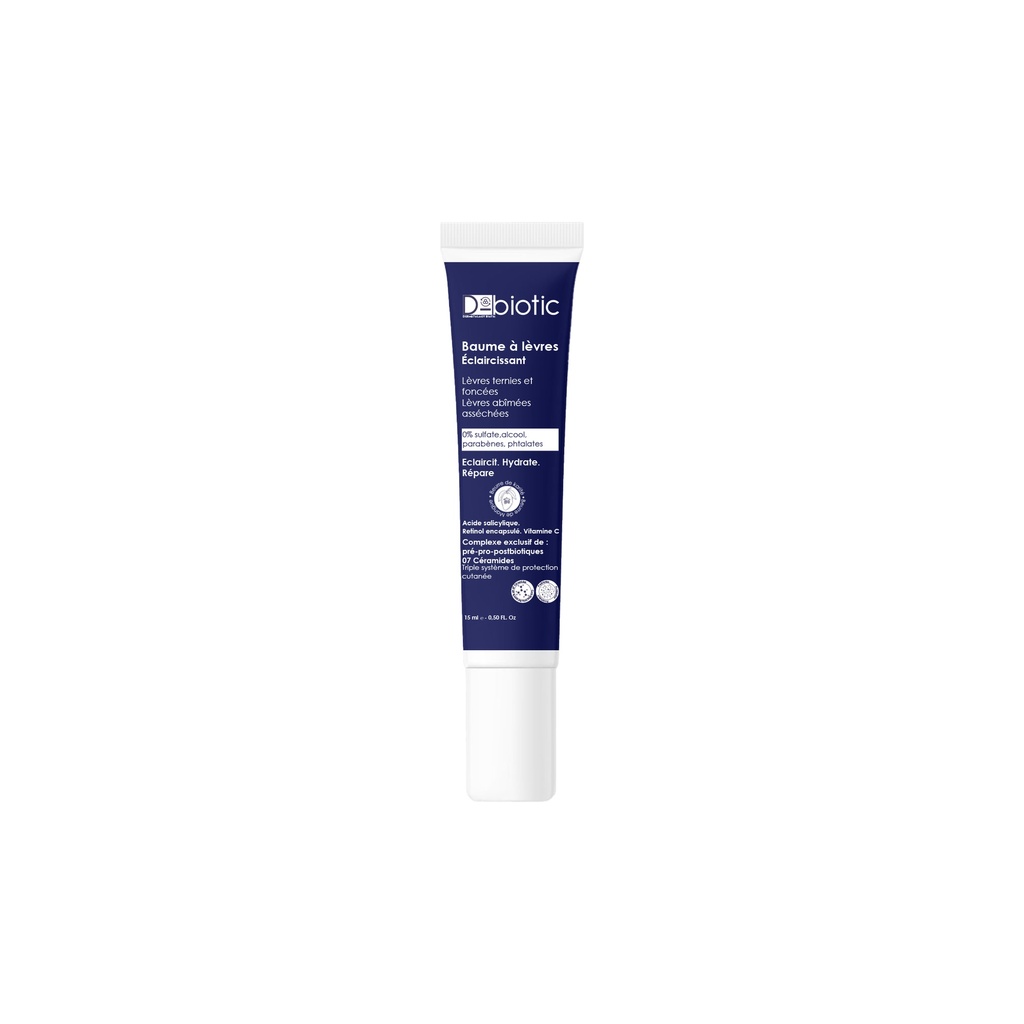 [6111270660345] D-BIOTIC BAUME A LEVRES ECLAIRCISSANT 15ML