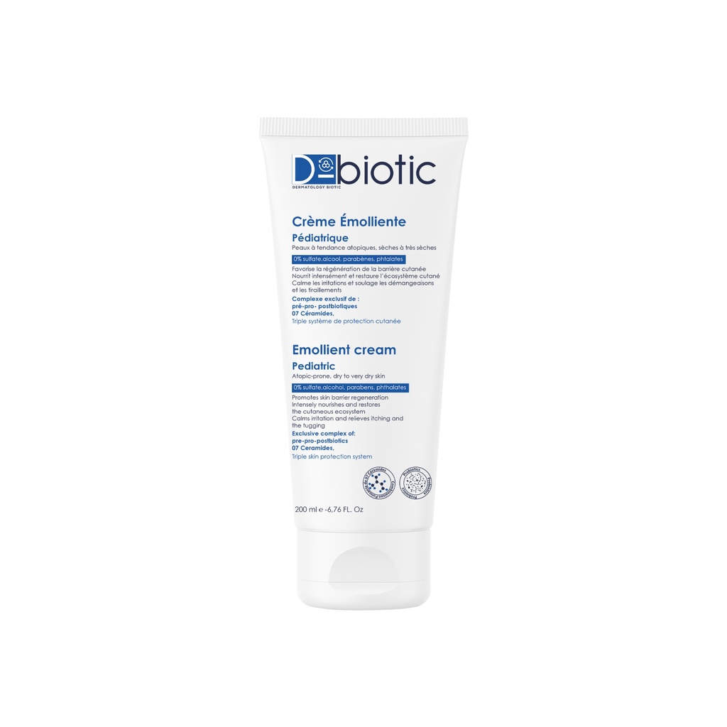 [6111270660215] D-BIOTIC CREME EMOLLIENTE PEDIATRIQUE 200ML