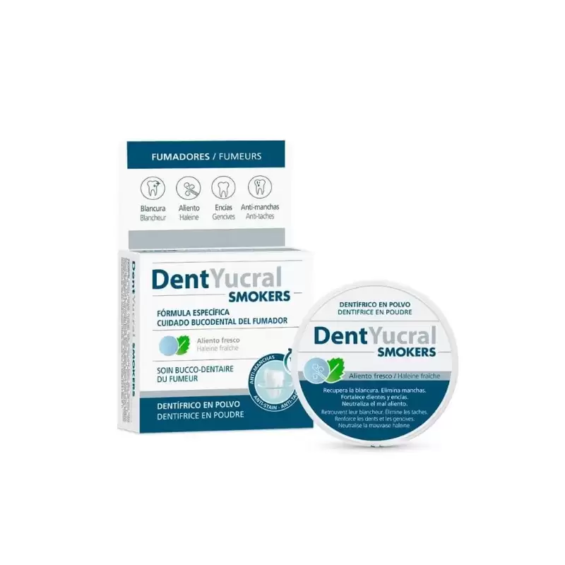 [8470002079106] DENTYUCRAL DENTIFRICE EN POUDRE FUMEURS 50G