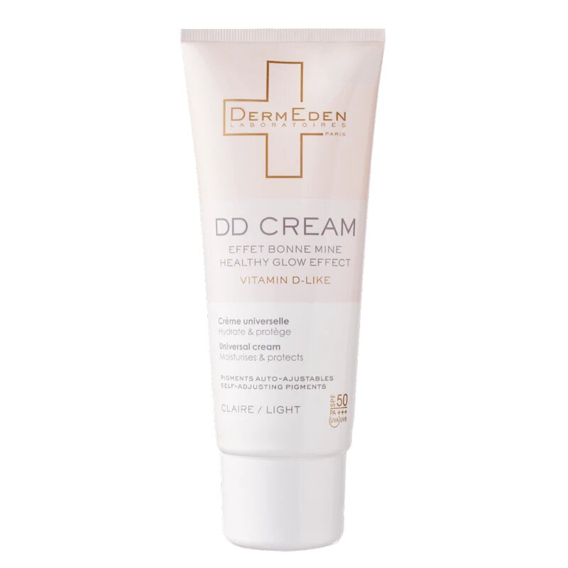 [3760192240376] DERMEDEN DD CREAM CREME UNIVERSELLE TEINTEE CLAIRE SPF50 50ML