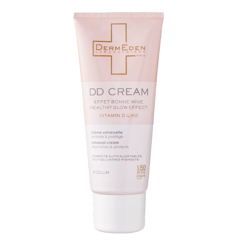 [3760192240406] DERMEDEN DD CREAM CREME UNIVERSELLE TEINTEE MEDIUM SPF50 50ML