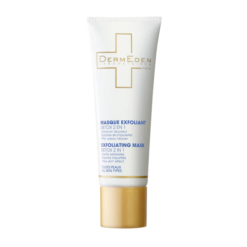 [3760192240000] DERMEDEN MASQUE EXFOLIANT DETOX 2EN1 50ML