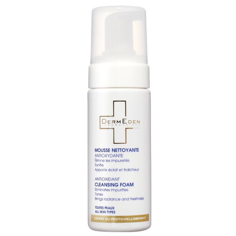 [3760192240130] DERMEDEN MOUSSE NETTOYANTE ANTI-OXYDANTE 150ML