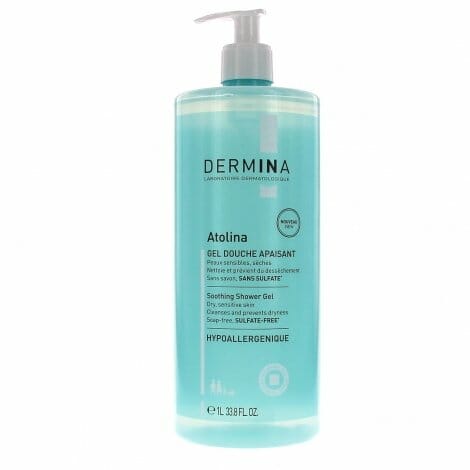 [3760220377258] DERMINA ATOLINA GEL DOUCHE APAISANT 1L