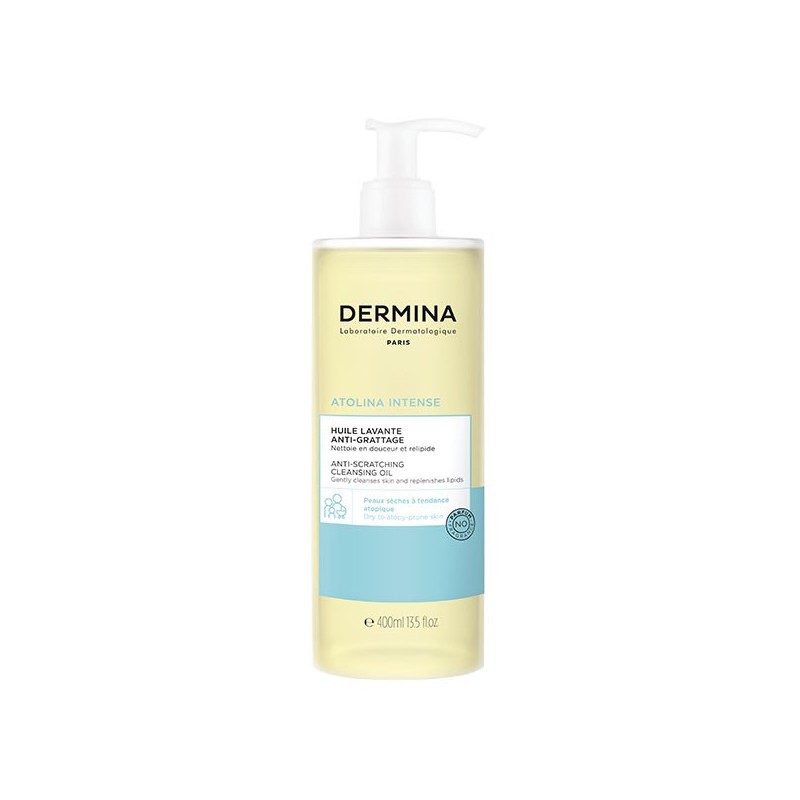 [3760220374387] DERMINA ATOLINA HUILE LAVANTE RELIPIDANTE 400ML
