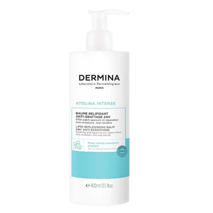 [3760220377012] DERMINA ATOLINA INTENSE BAUME RELIPIDANT ANTI-GRATTAGE 24H  400ML