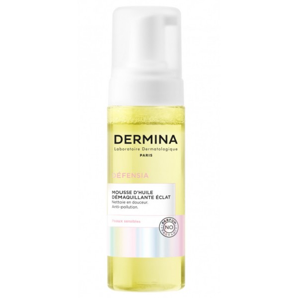 [3760220377203] DERMINA DEFENSIA MOUSSE D'HUILE DEMAQUILLANTE ECLAT 150ML