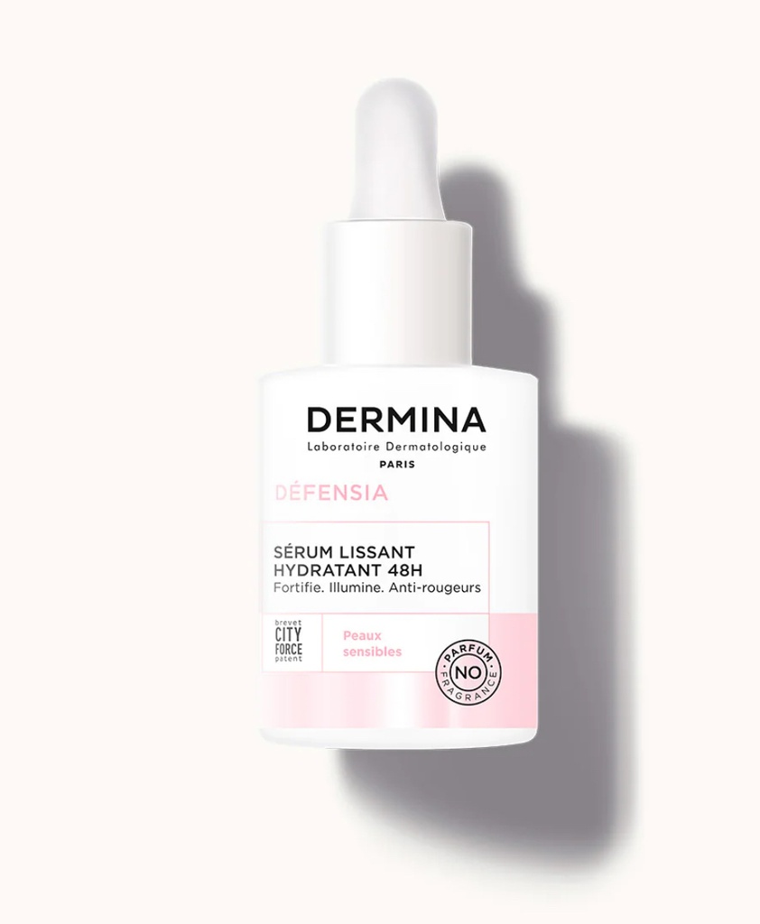 [3760220377326] DERMINA DEFENSIA SERUM LISSANT HYDRATANT 48H 30ML