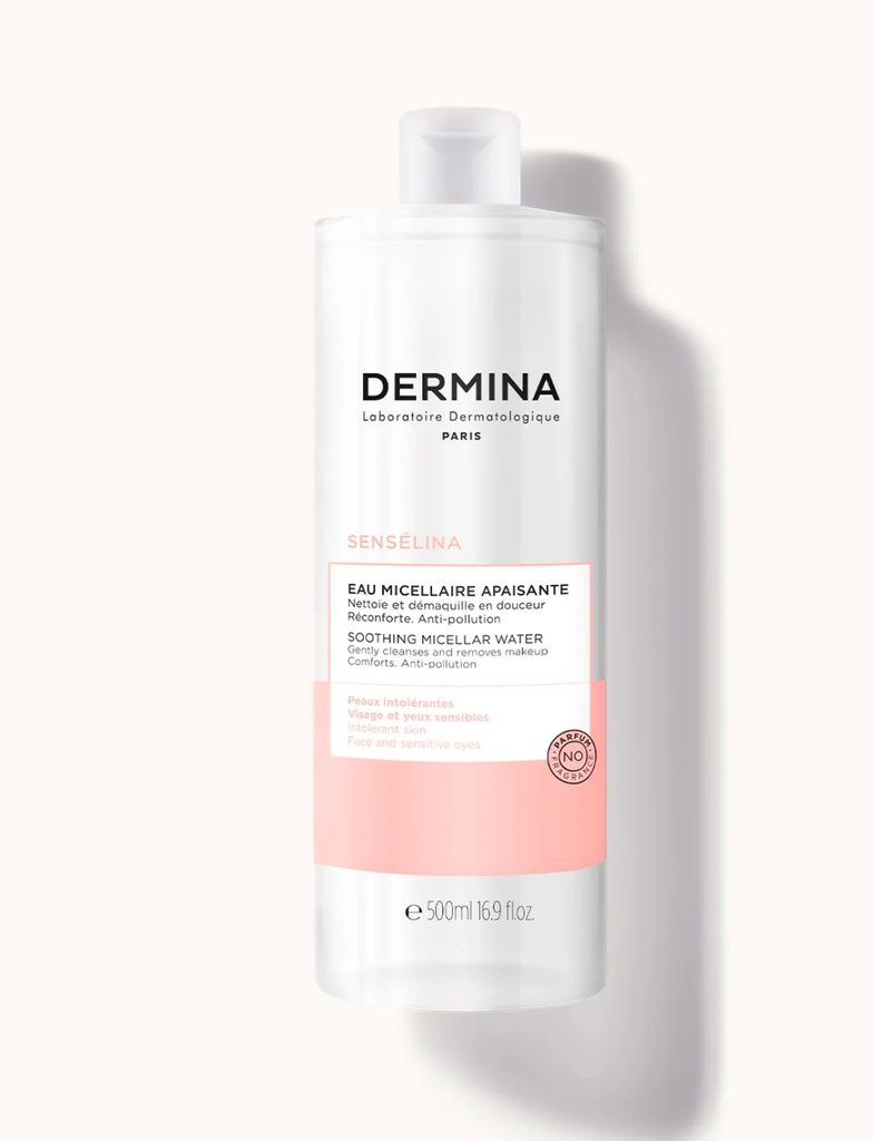 [3760220377609] DERMINA SENSELINA EAU MICELLAIRE APAISANTE 500ML