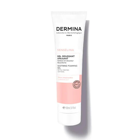 [3760220374097] DERMINA SENSELINA GEL MOUSSANT APAISANT 100ML