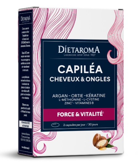[3460340023560] DIETAROMA CAPILEA FORTI CHEVEUX ET ONGLES - 60 CAPSULES