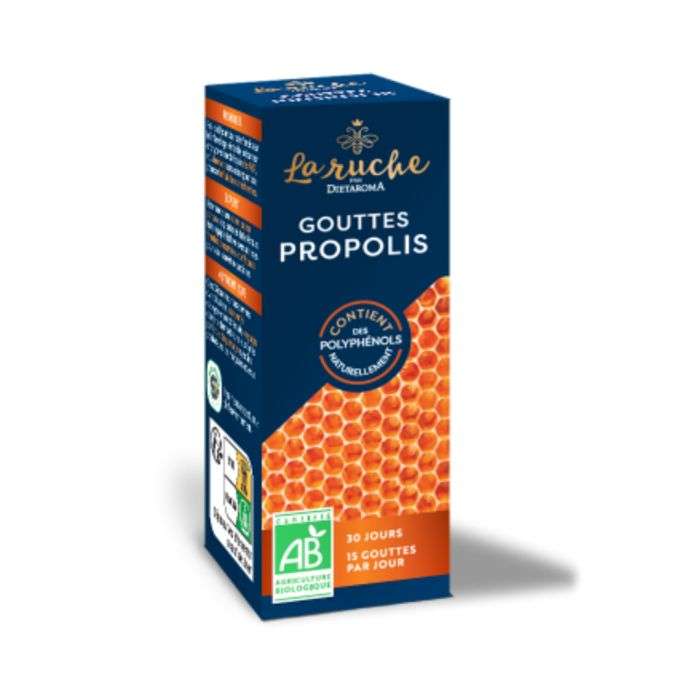 [3460341503665] DIETAROMA LA RUCHE GOUTTES PROPOLIS BIO - 15ML
