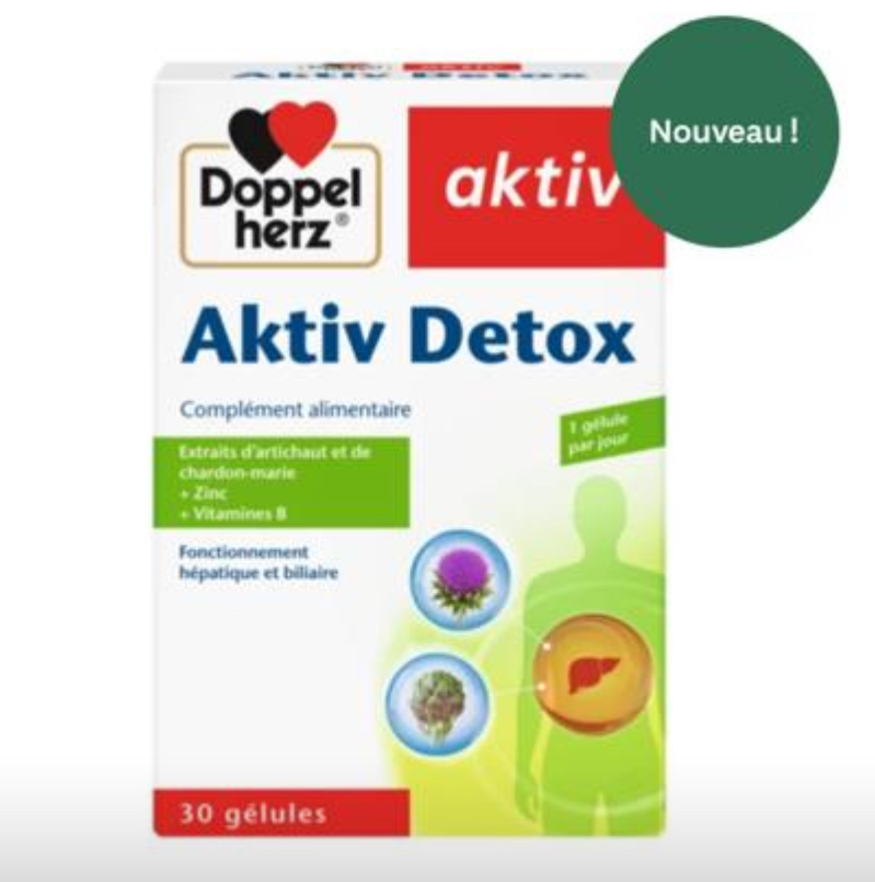 [4009932411669] DOPPELHERZ AKTIV DETOX - 30 GELULES