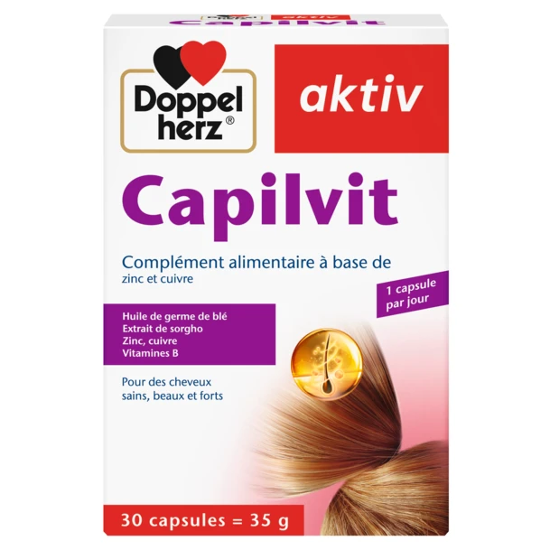 [4009932415193] DOPPELHERZ CAPILVIT - 30 CAPSULES