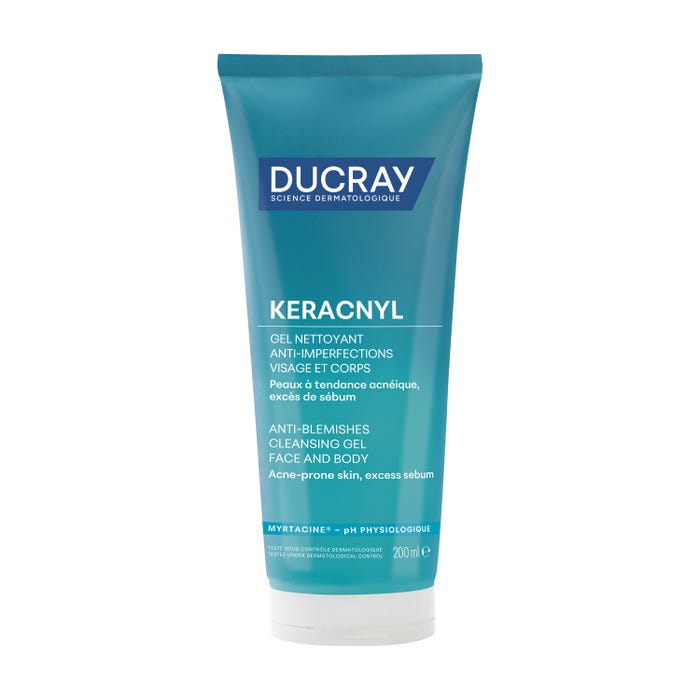 [3282770141351] DUCRAY KERACNYL GEL NETTOYANT ANTI-IMPERFECTIONS 200ML