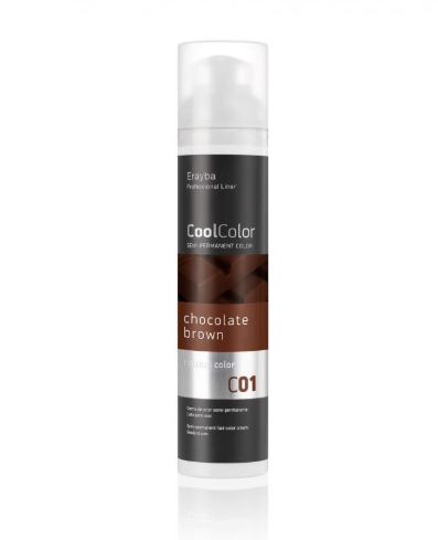 [8436022395237] ERAYBA COOL-COLOR C01 CHOCOLATE BROWN 100ML