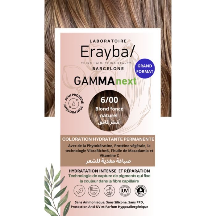 [8436022393455] ERAYBA GAMMA NEXT 6/00 BLOND FONCE NATUREL 100ML