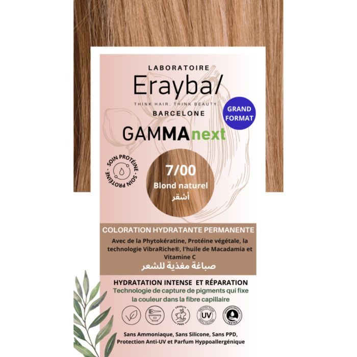 [8436022393431] ERAYBA GAMMA NEXT 7/00 BLOND NATUREL 100ML