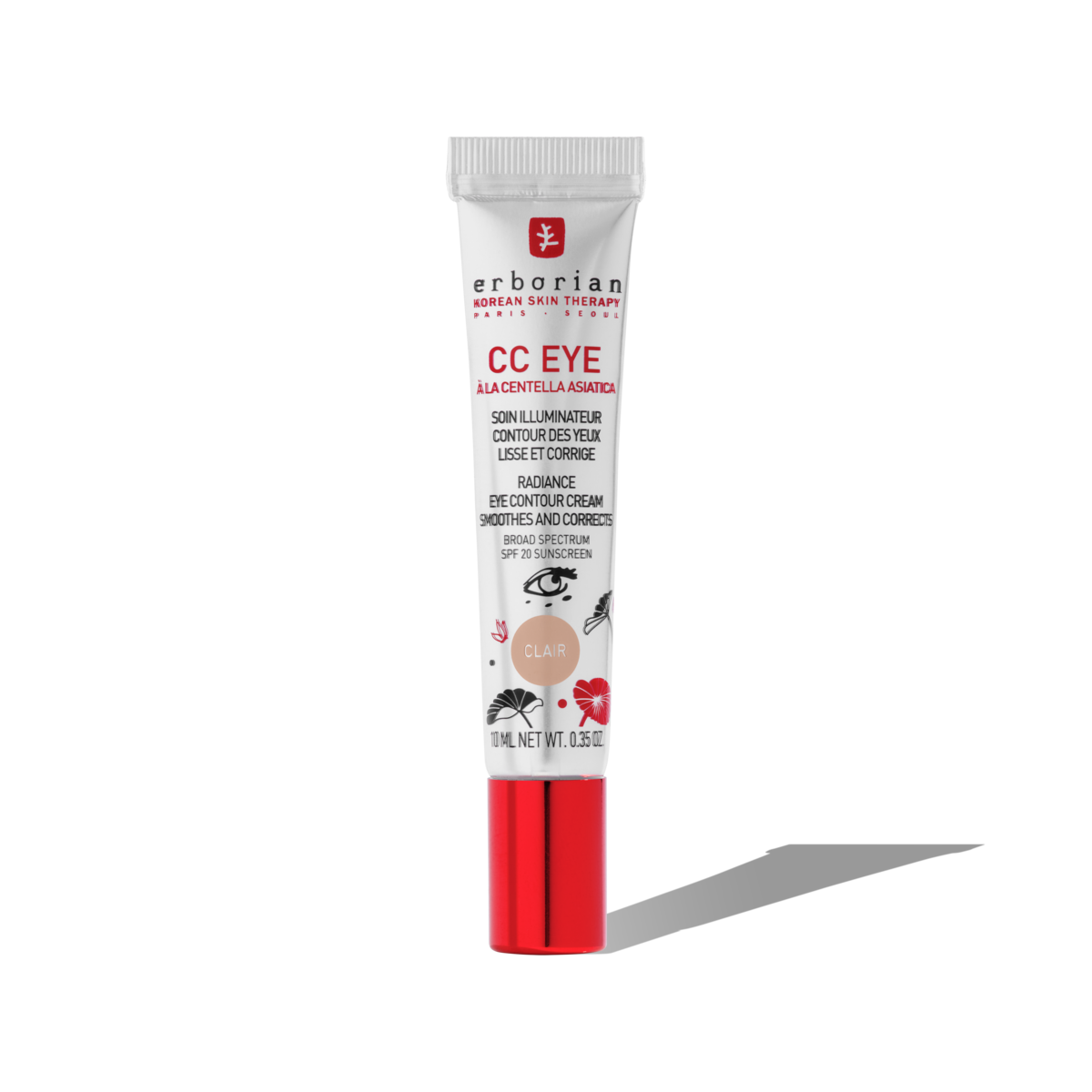 [8809255784022] ERBORIAN CC EYE A LA CENTELLA ASIATICA SPF20 - CLAIR 10ML