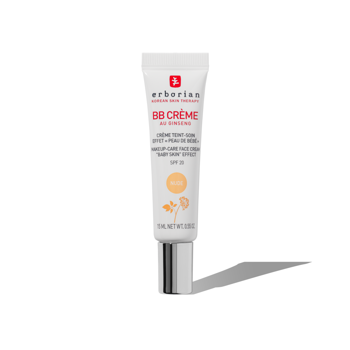 [8809255787122] ERBORIAN SUPER BB AU GINSENG SPF20 - NUDE 15ML
