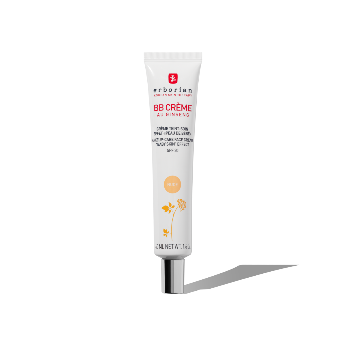 [8809255787115] ERBORIAN SUPER BB AU GINSENG SPF20 - NUDE 40ML