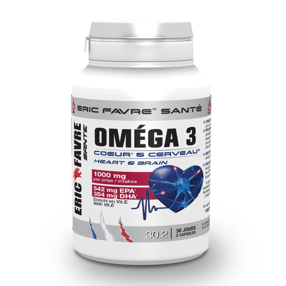 [3760162596090] ERIC FAVRE OMEGA 3 - 60 CAPSULES