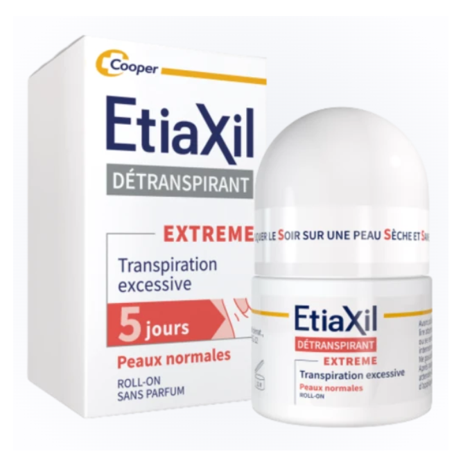 [3614819998532] ETIAXIL DETRANSPIRANT EXTREME ROLL-ON AISSELLES PEAUX NORMALES 15ML