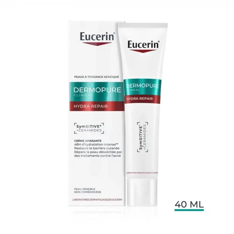 EUCERIN DERMOPURE CLINICAL HYDRA REPAIR CREME APAISANTE 50ML