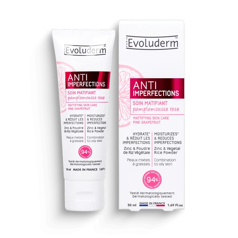 [3760100173215] EVOLUDERM ANTI-IMPERFECTIONS SOIN MATIFIANT 50ML
