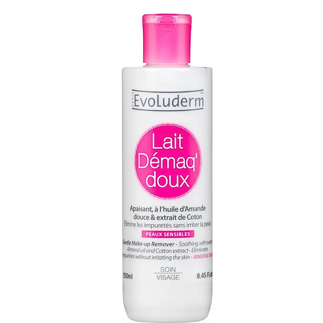 [3760100162967] EVOLUDERM LAIT DEMAQ' DOUX 250ML