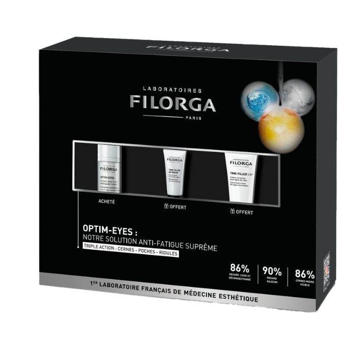 FILORGA COFFRET OPTIM-EYES+TIME-FILLER 5XP+TIME-FILLER INTENSIVE