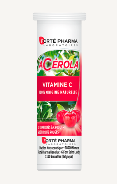 [3700221317860] FORTE PHARMA ACEROLA VITAMINE C - 12 COMPRIMES