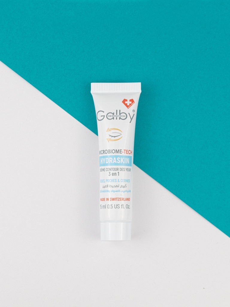 [7640157268422] GALBY HYDRASKIN CREME CONTOUR DES YEUX 3EN1 15ML