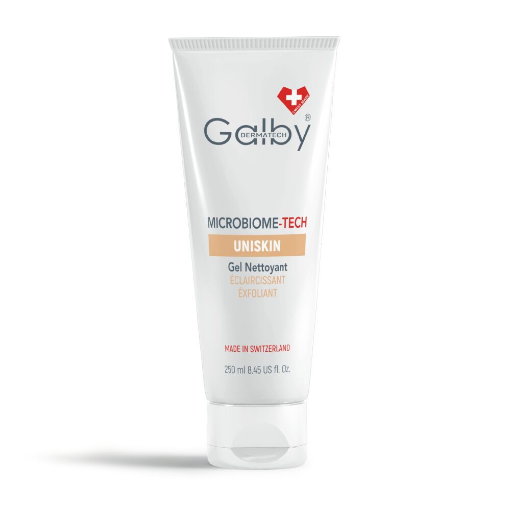 [7640348340753] GALBY UNISKIN GEL NETTOYANT ECLAIRCISSANT EXFOLIANT 250ML