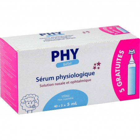 [3518648502048] GILBERT SERUM PHYSIOLOGIQUE 40*5ML