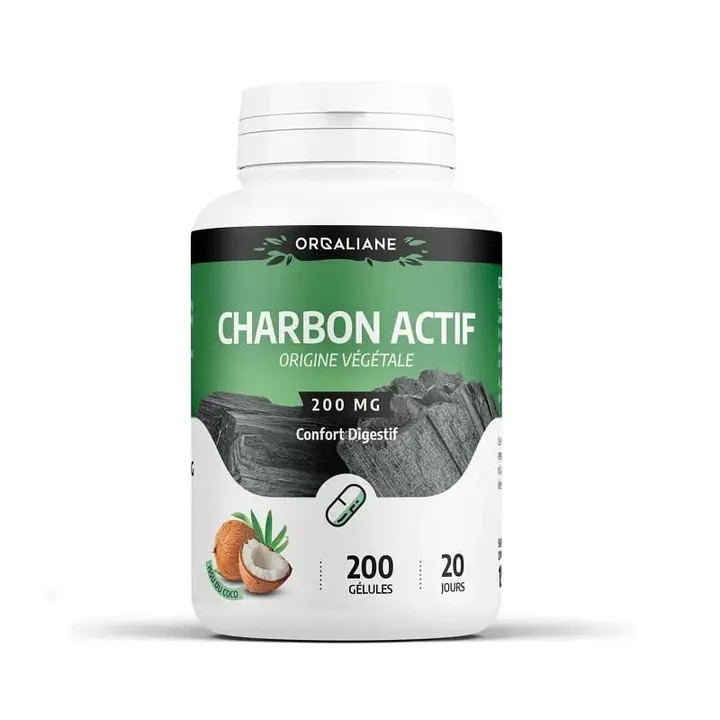 GPH CHARBON VEGETAL 200MG - 100 GELULES