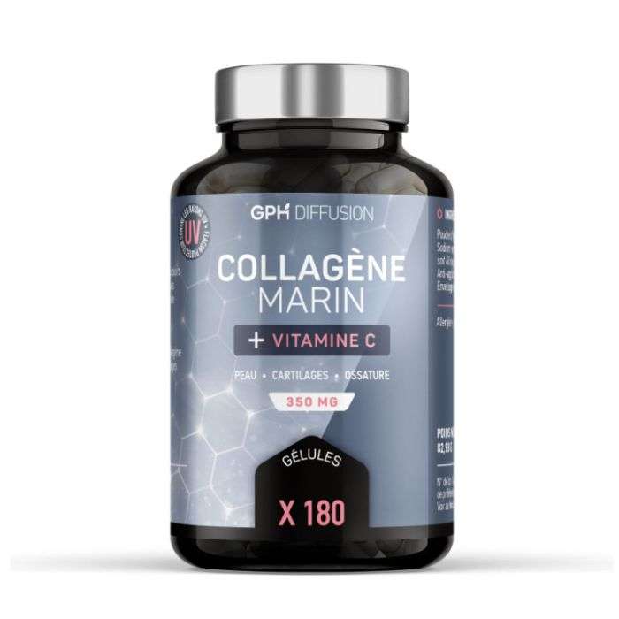 GPH COLLAGENE MARIN + VITAMINE C 350MG - 180 GELULES