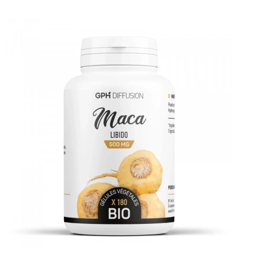 GPH MACA 500MG - 180 GELULES