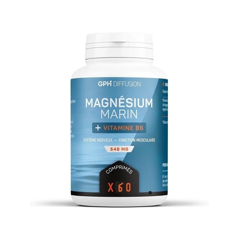 [3700216271054] GPH MAGNESIUM MARIN + VITAMINE B6 - 90 GELULES