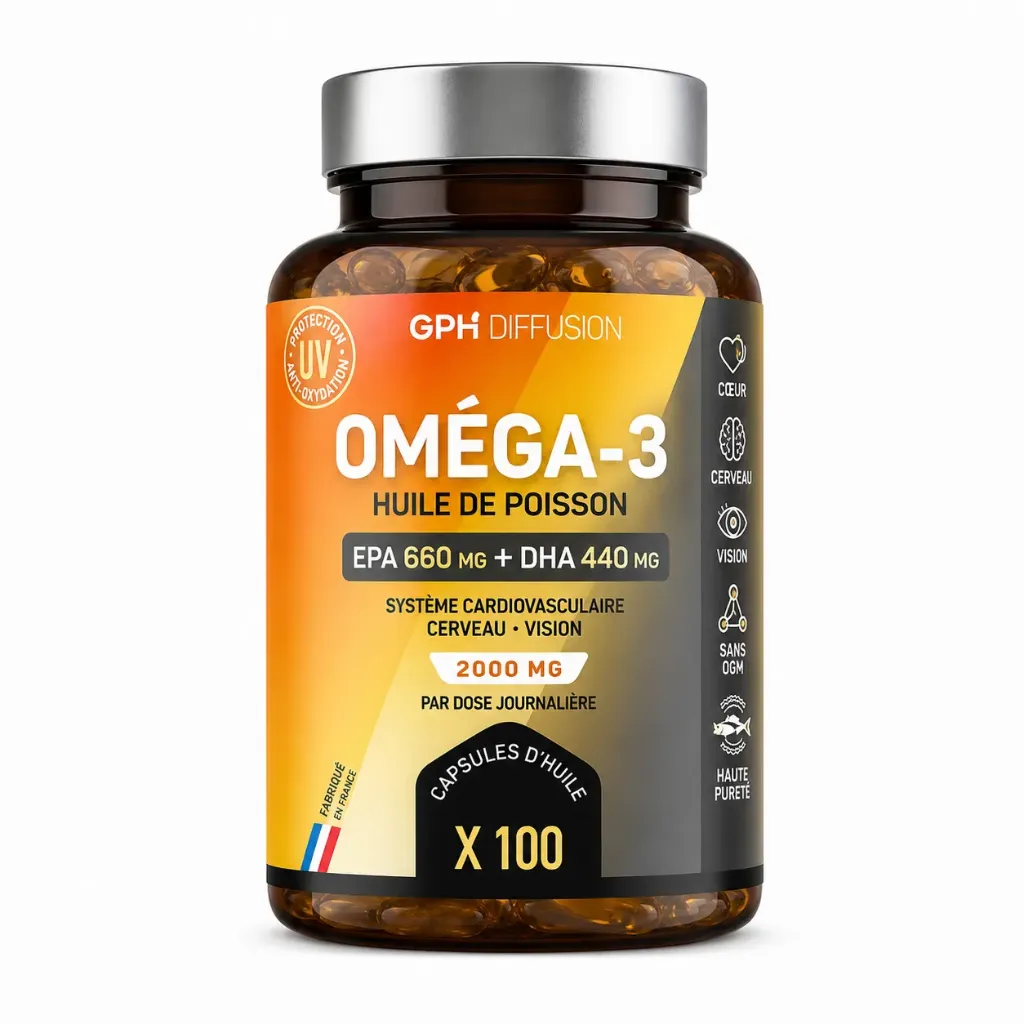 [3700216205899] GPH OMEGA 3 2000MG - 100 CAPSULES