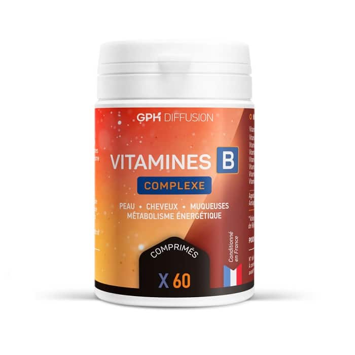 [3700216253494] GPH VITAMINES B COMPLEXE - 60 COMPRIMES